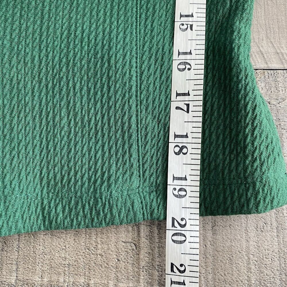 Maeve Deep Green Ribbed Tank Top - Picture 10 of 13